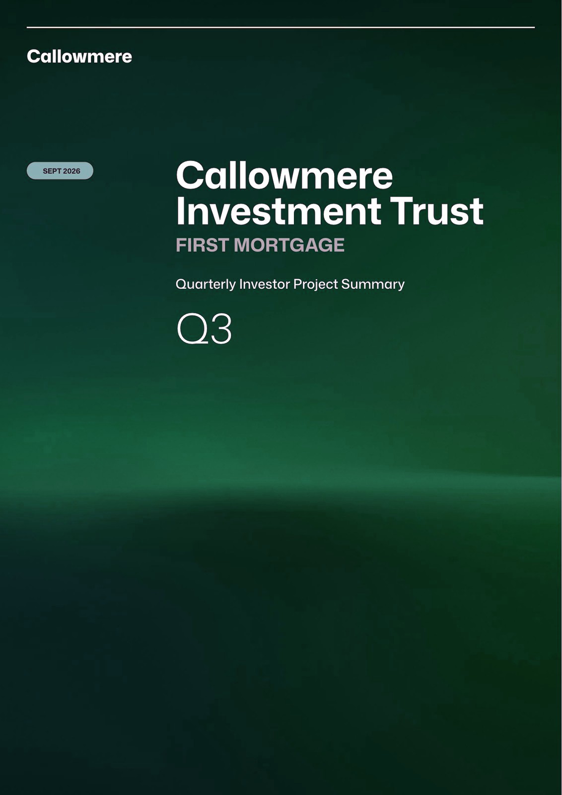 Report cover
